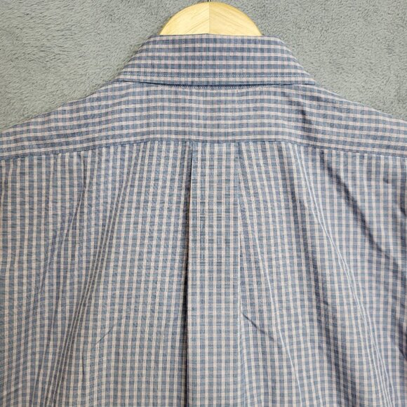 Brooks Brothers Shirt Mens 16 - 34 Madison Checkered Non Iron Supima Cotton - Picture 4 of 9